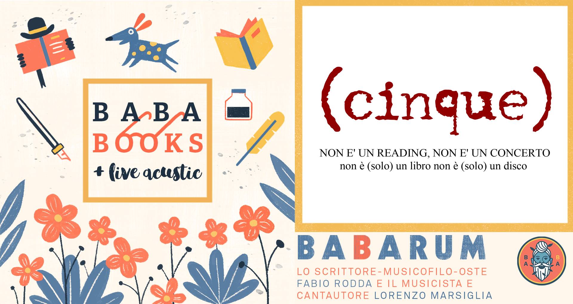 BaBaBooks con Fabio Rodda e Lorenzo Marsiglia