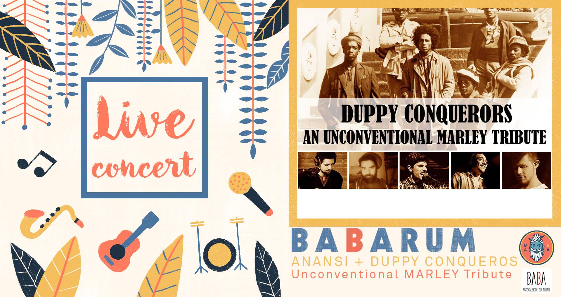 Anansi + DuppyConqueros LiveConcert @BabaruM