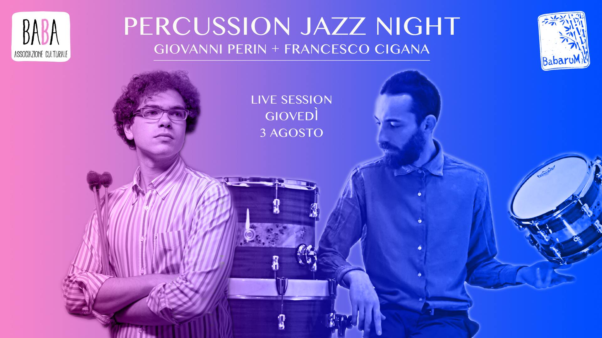 Percussion JAZZ night _ Live Session @BabaruM